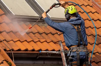 Démoussage et hydrofuge de toiture à Audrehem